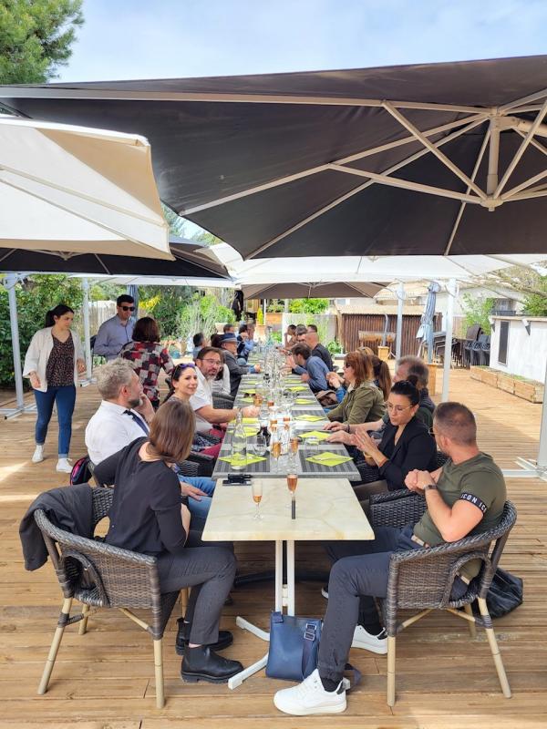 Réunion-réseau du Club Quartier d'Affaires Cavaillon-l'Isle au Domaine de la Citadelle